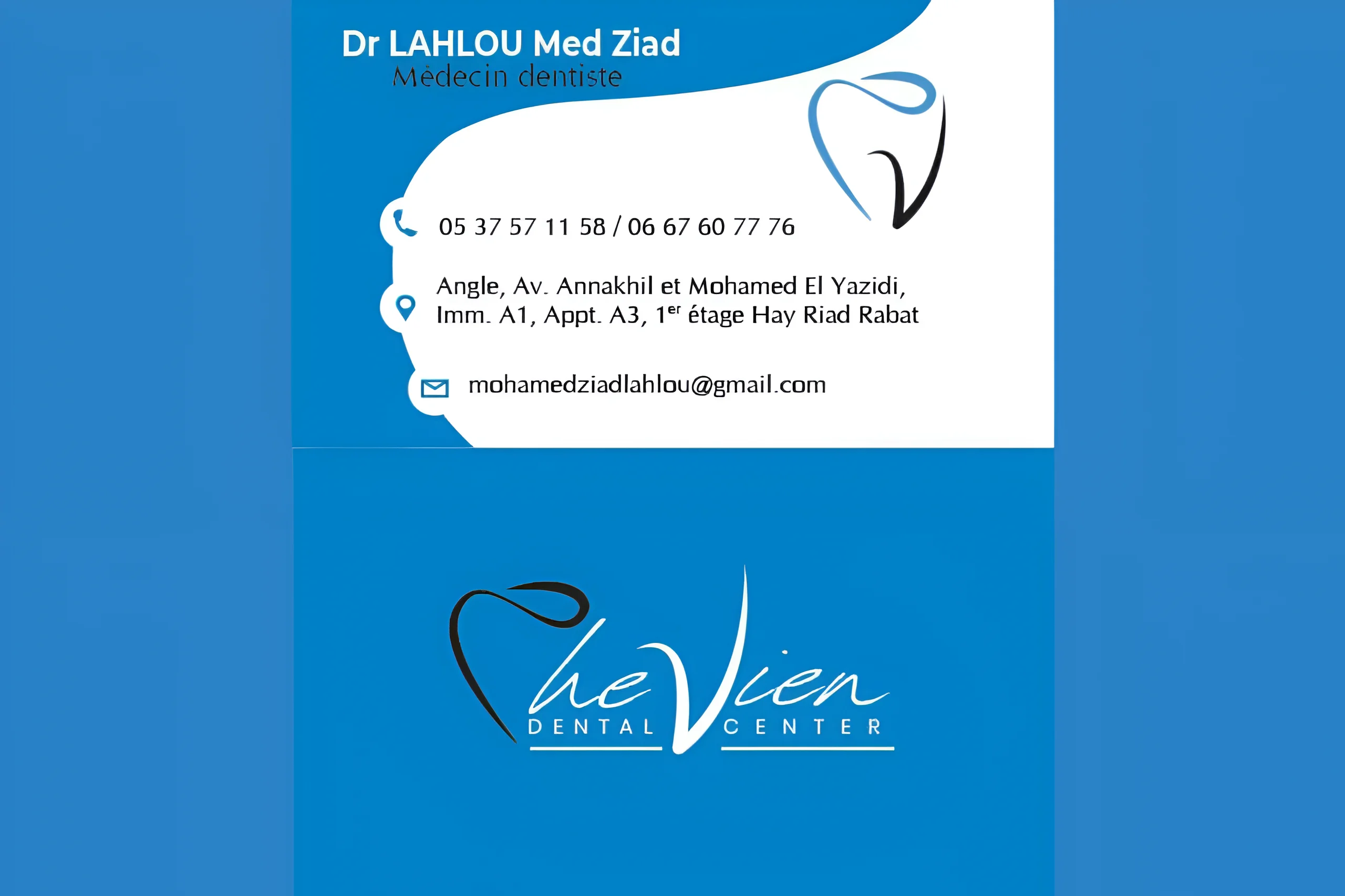 Centre dentaire the view lahlou mohamed ziad mohammed ziad lahlou dentiste rabat maroc